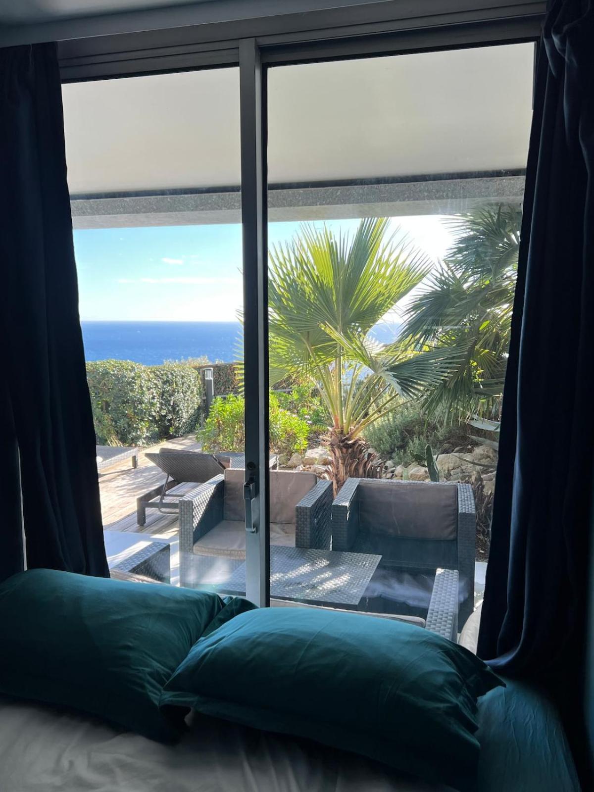 Luxueux Appartement - Vue Mer - Piscine - Free Parking - Monaco Cap-d’Ail Exterior foto